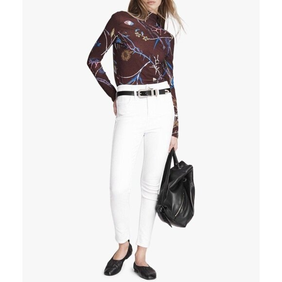 Rag & Bone Darted Ankle Skinny Jeans High Rise Women´s...